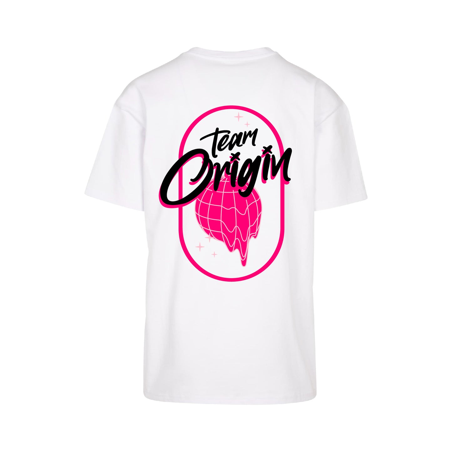 Team Origin Global Pink Oversized Tee