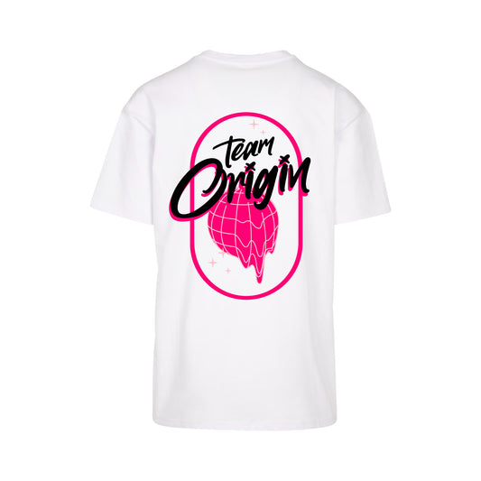 Team Origin Global Pink Oversized Tee