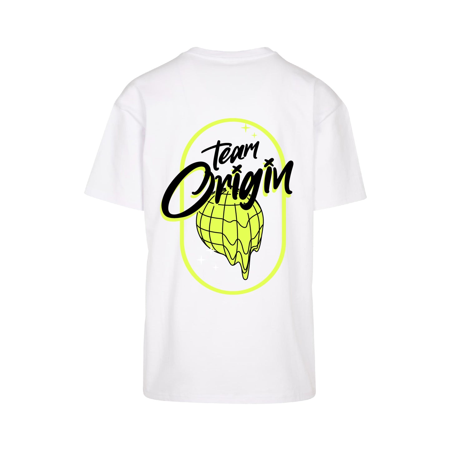 Team Origin Global Lime Oversized Tee