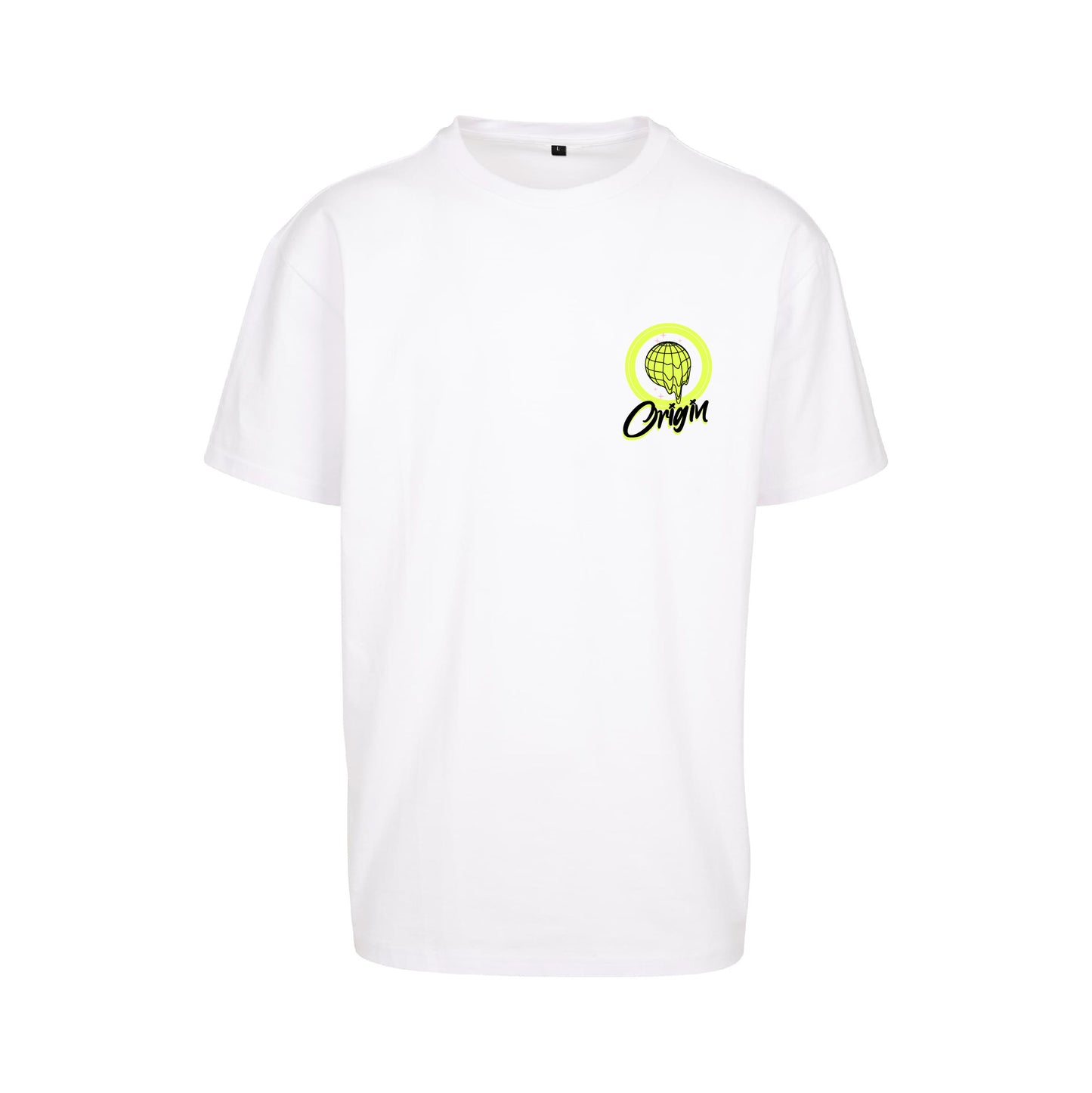 Team Origin Global Lime Oversized Tee