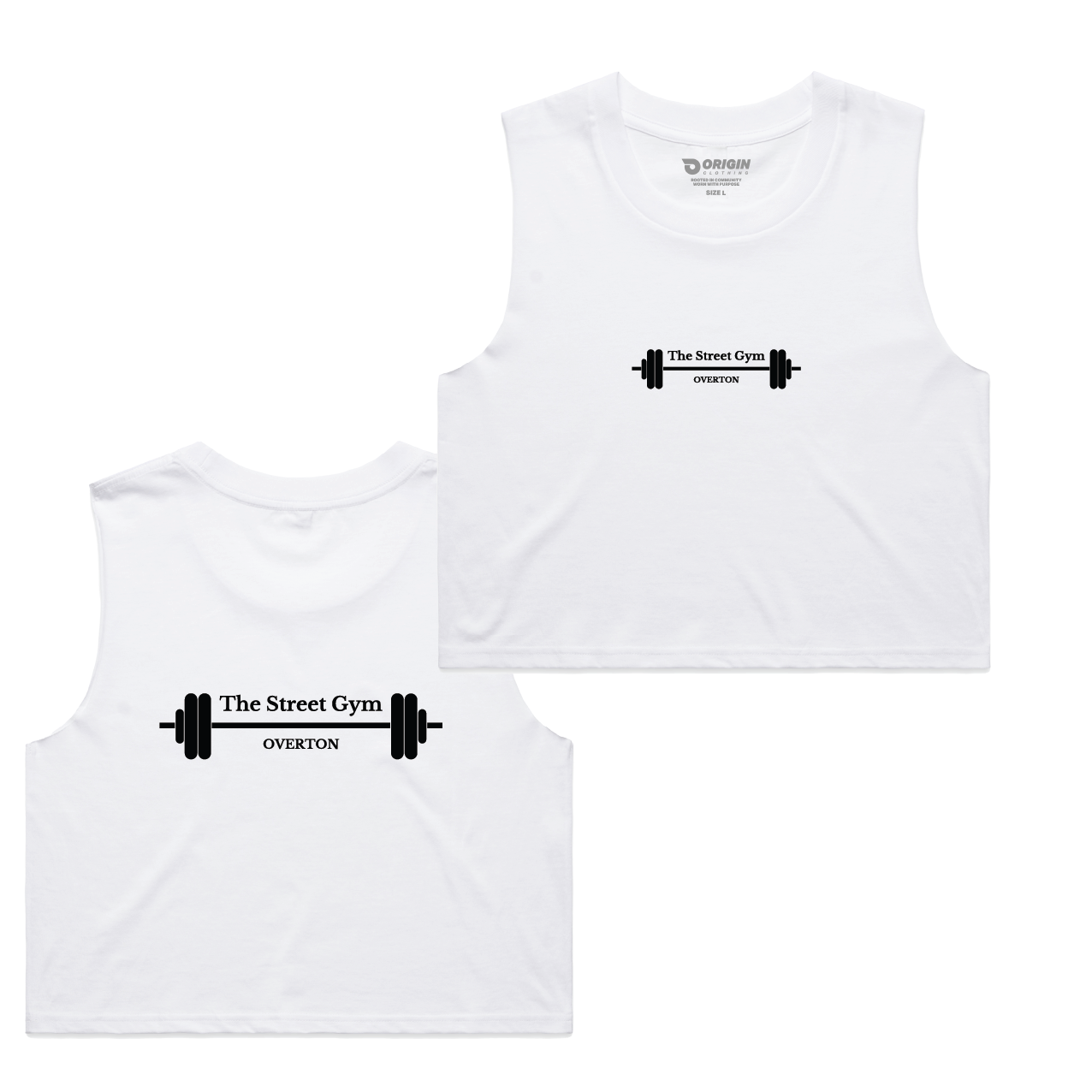 The Street Gym Staple Crop Tank