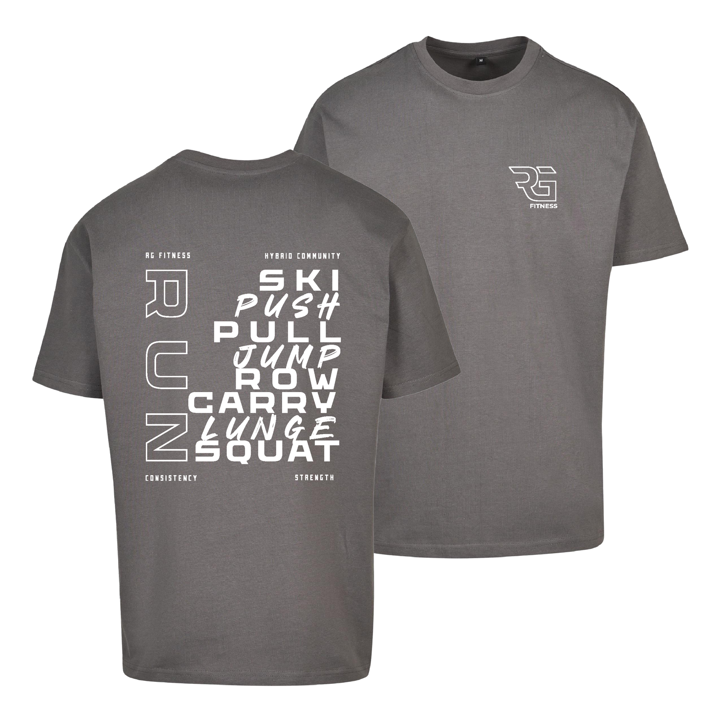 RG Fitness Hybrid Core Heavy Oversize Tee