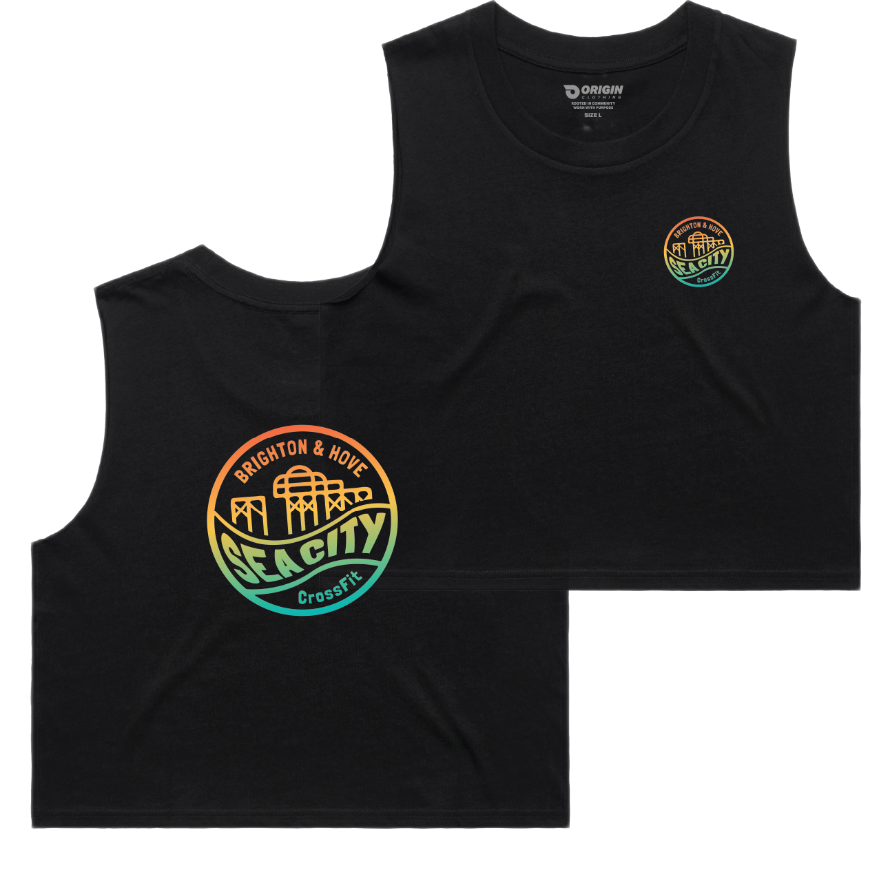 Sea City CrossFit Staple Crop Tank