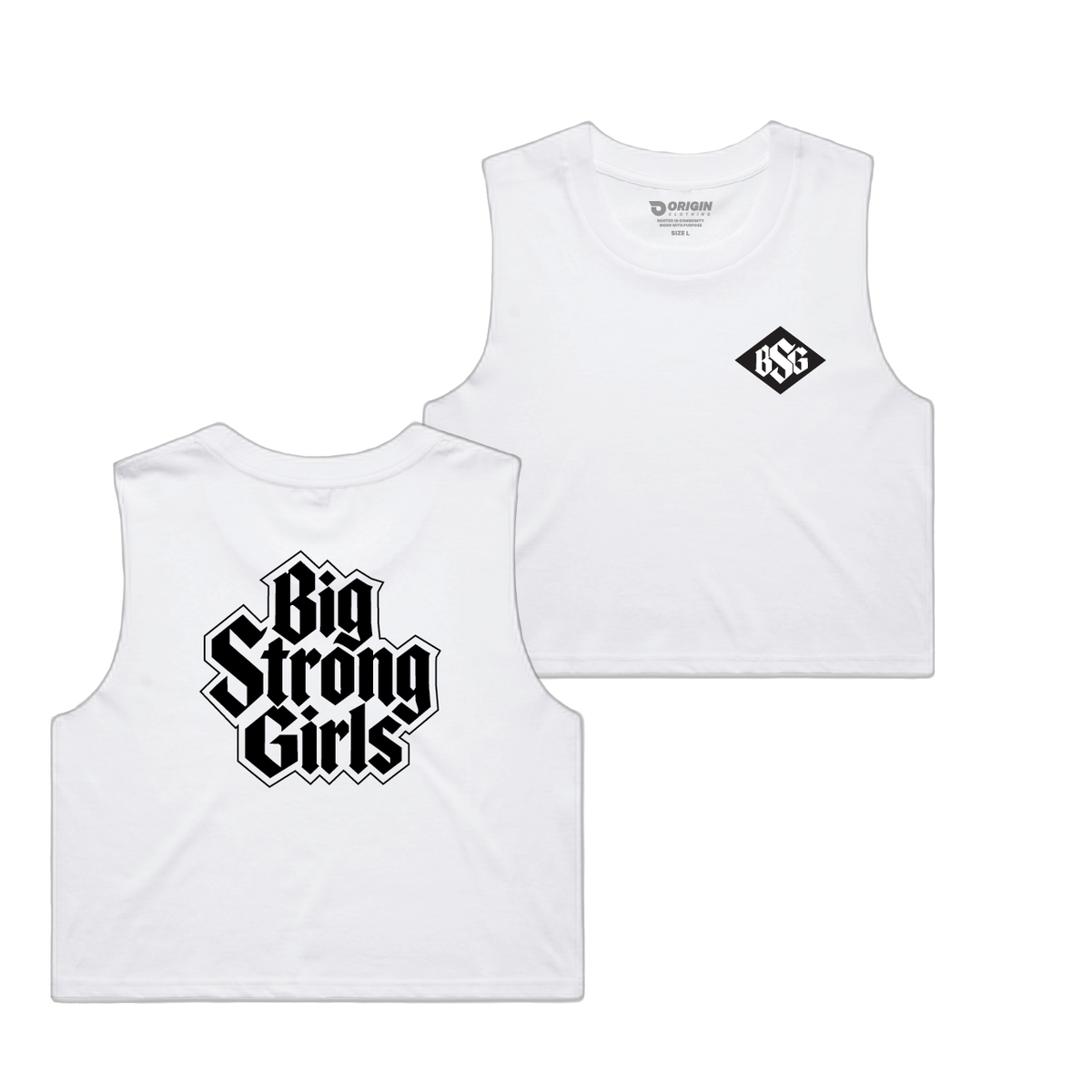 Strong Girls Staple Crop Tank