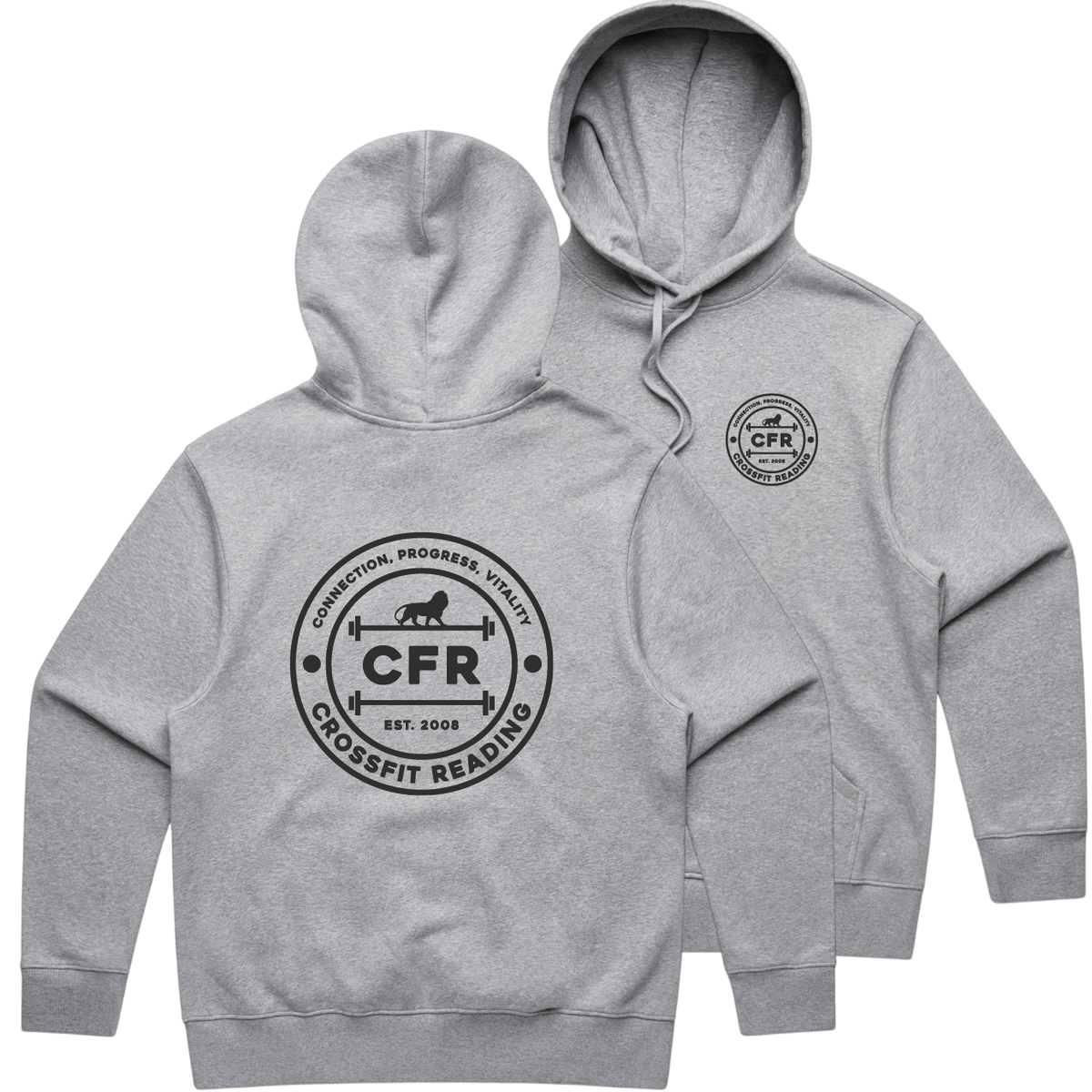 CrossFit Reading Staple Heavy Oversize Hoodie