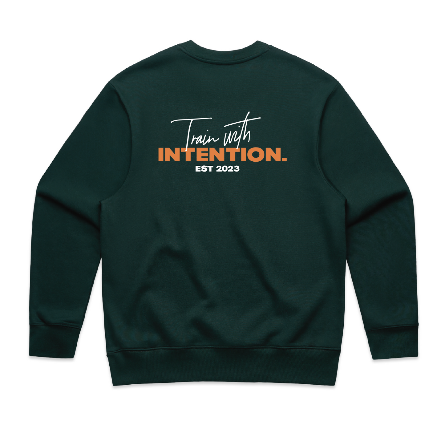 INTENTION. Heavy OS Sweater - The Pine Edition