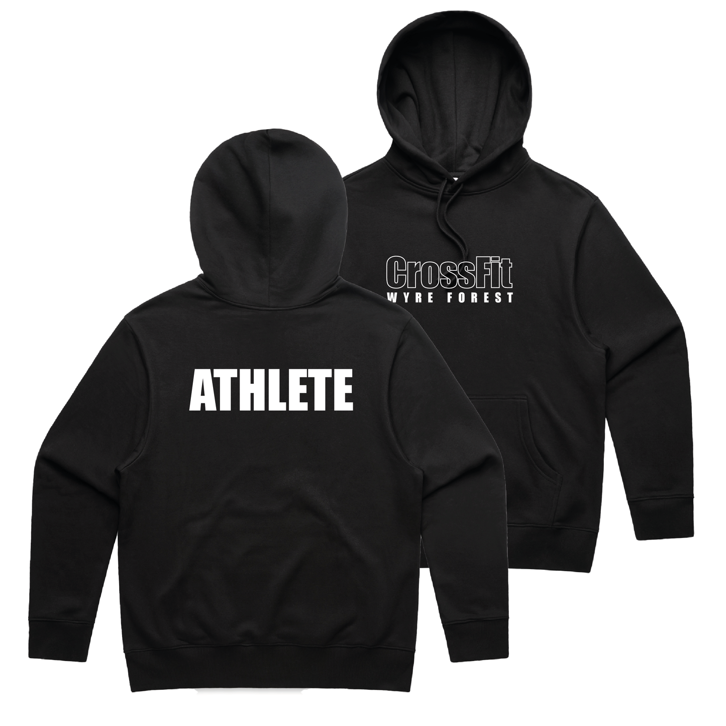 Crossfit Wyre Forest Oversize Staple Heavyweight Athlete Hoodie