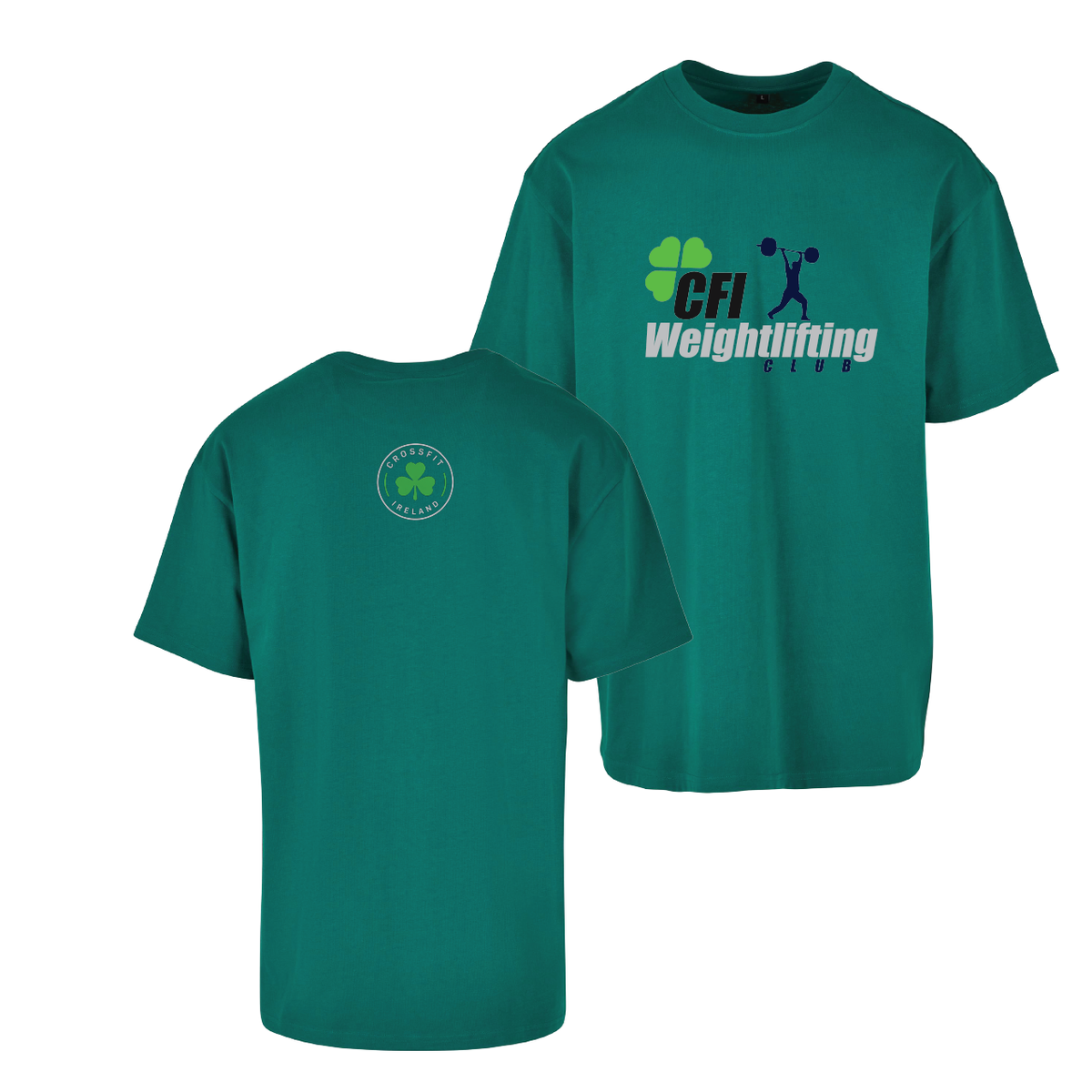 CrossFit Ireland Weightlifting Core Heavy Oversize Tee