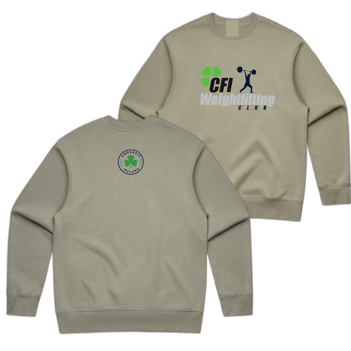 CrossFit Ireland Weightlifting Staple Heavy Oversize Sweater