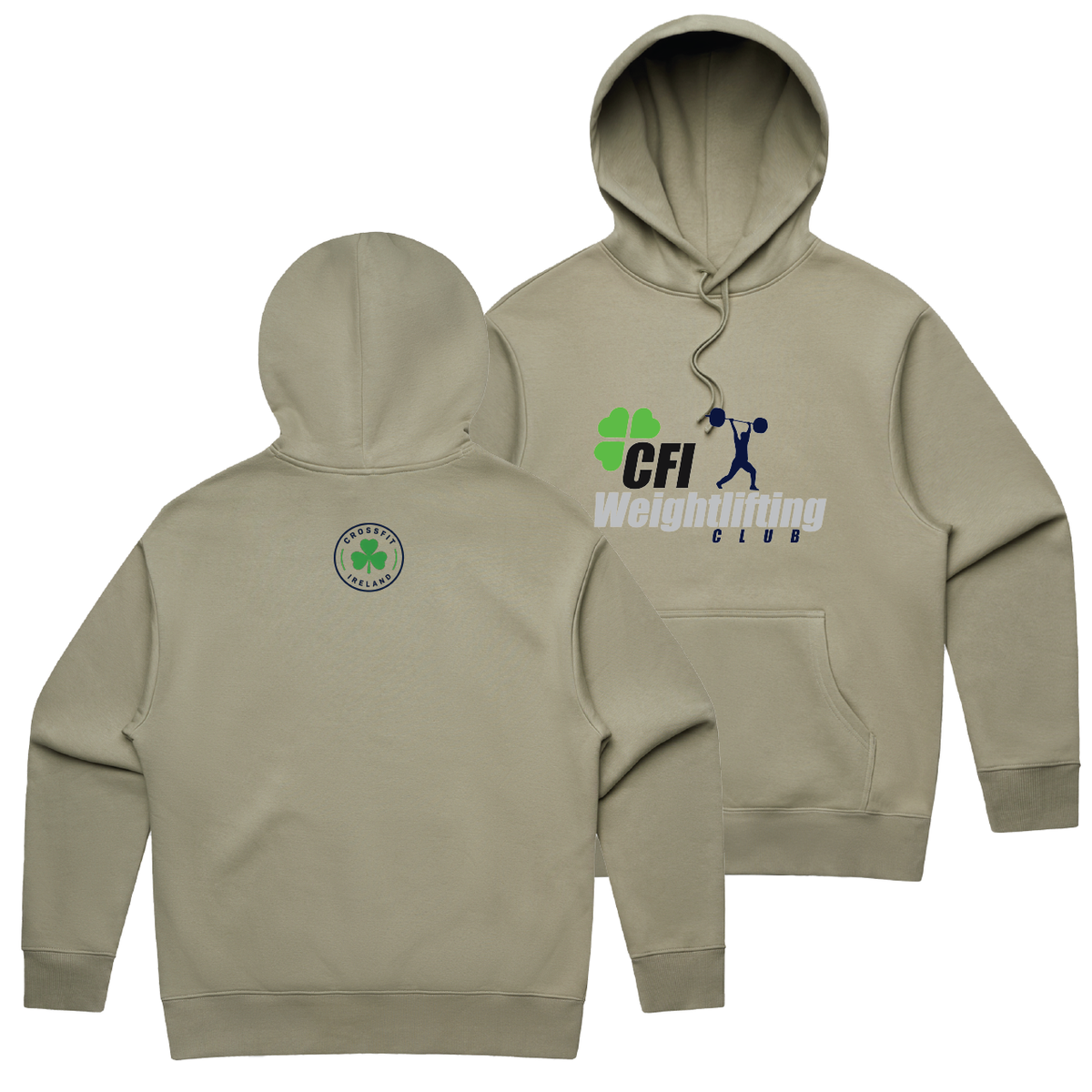 CrossFit Ireland Weightlifting Staple Heavy Oversize Hoodie