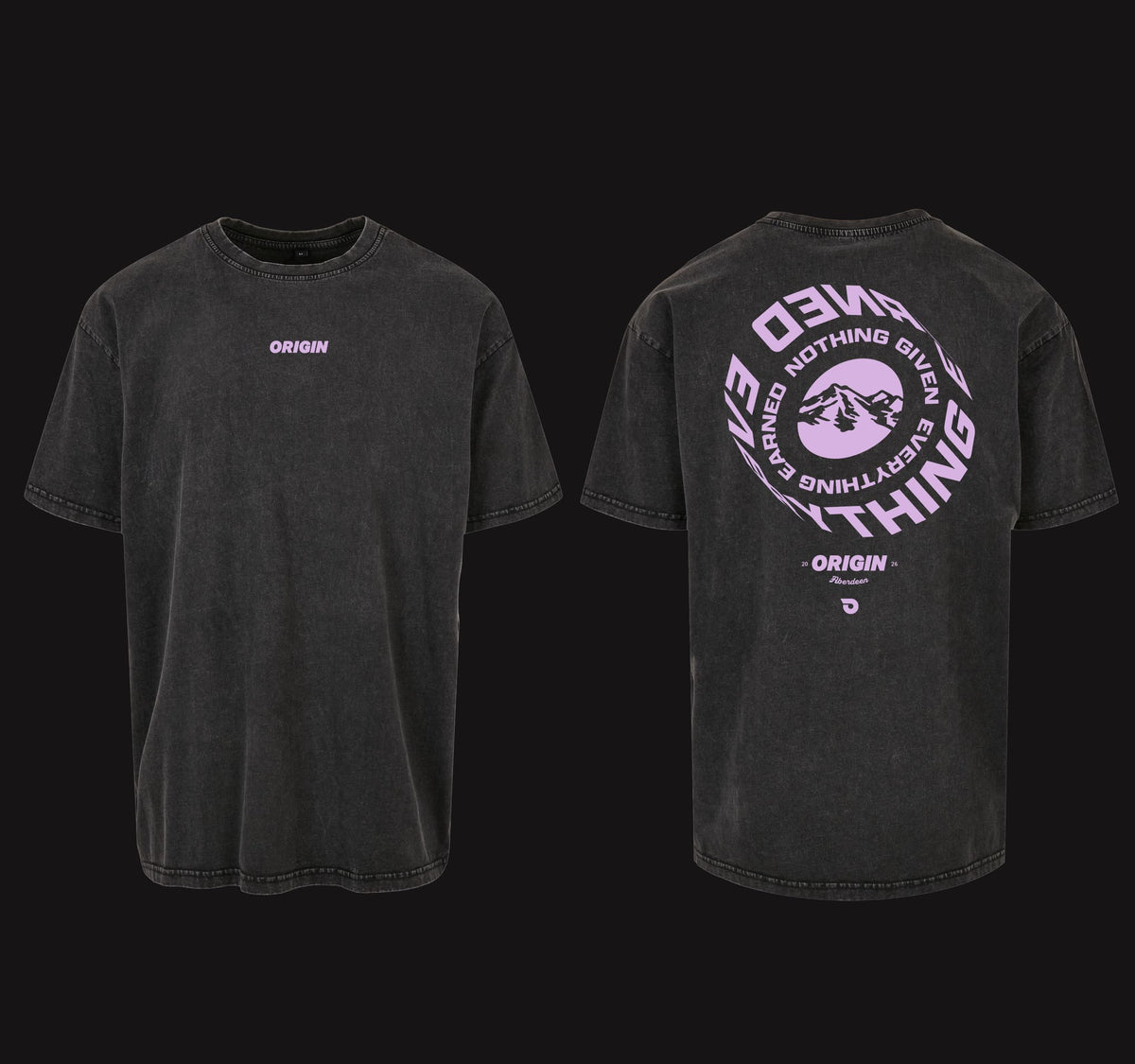 Origin Nothing Earned, Everything Given Core Heavy Oversize Tee