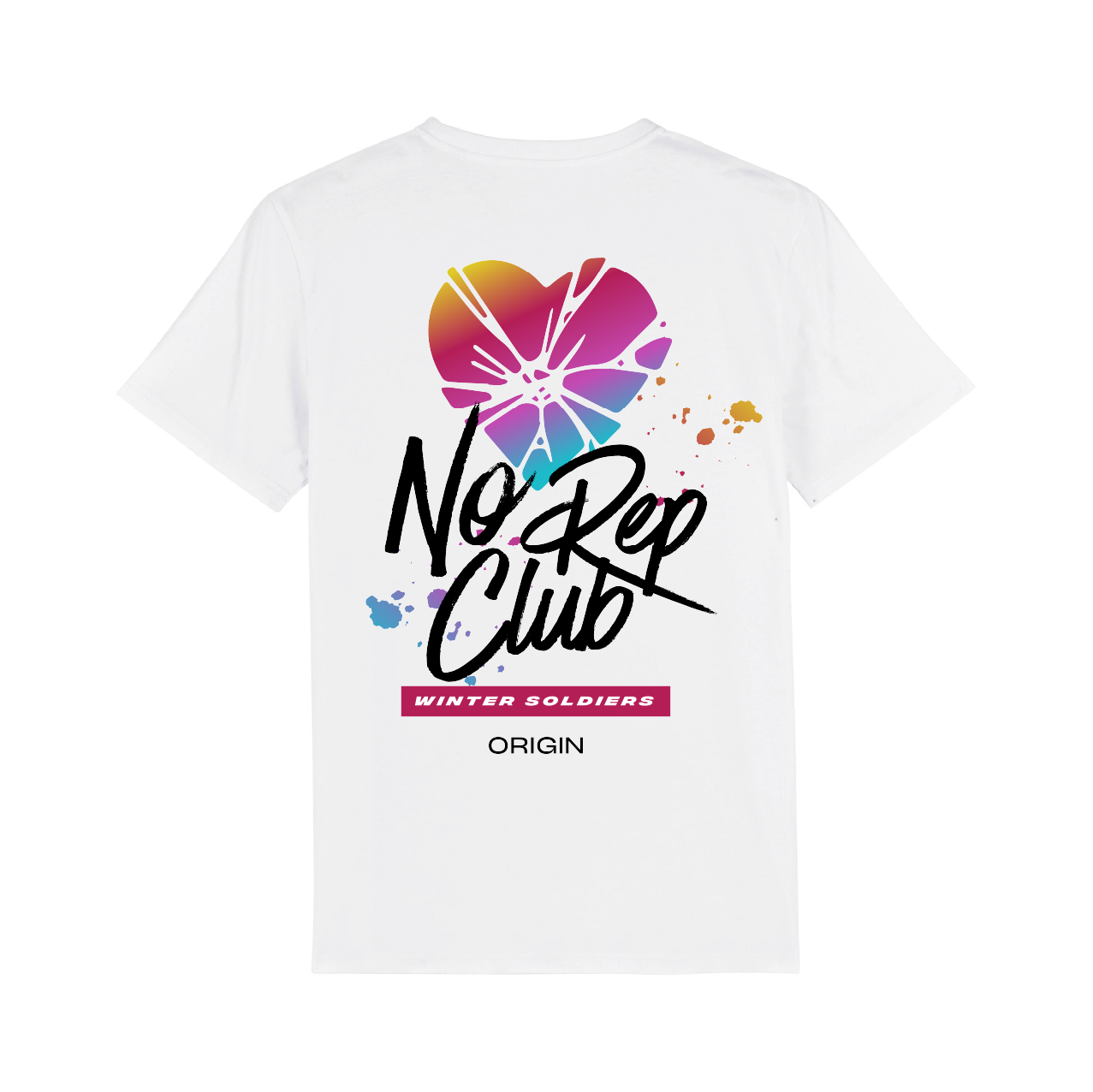 'No Rep Club' Classic Fit Comp Tee