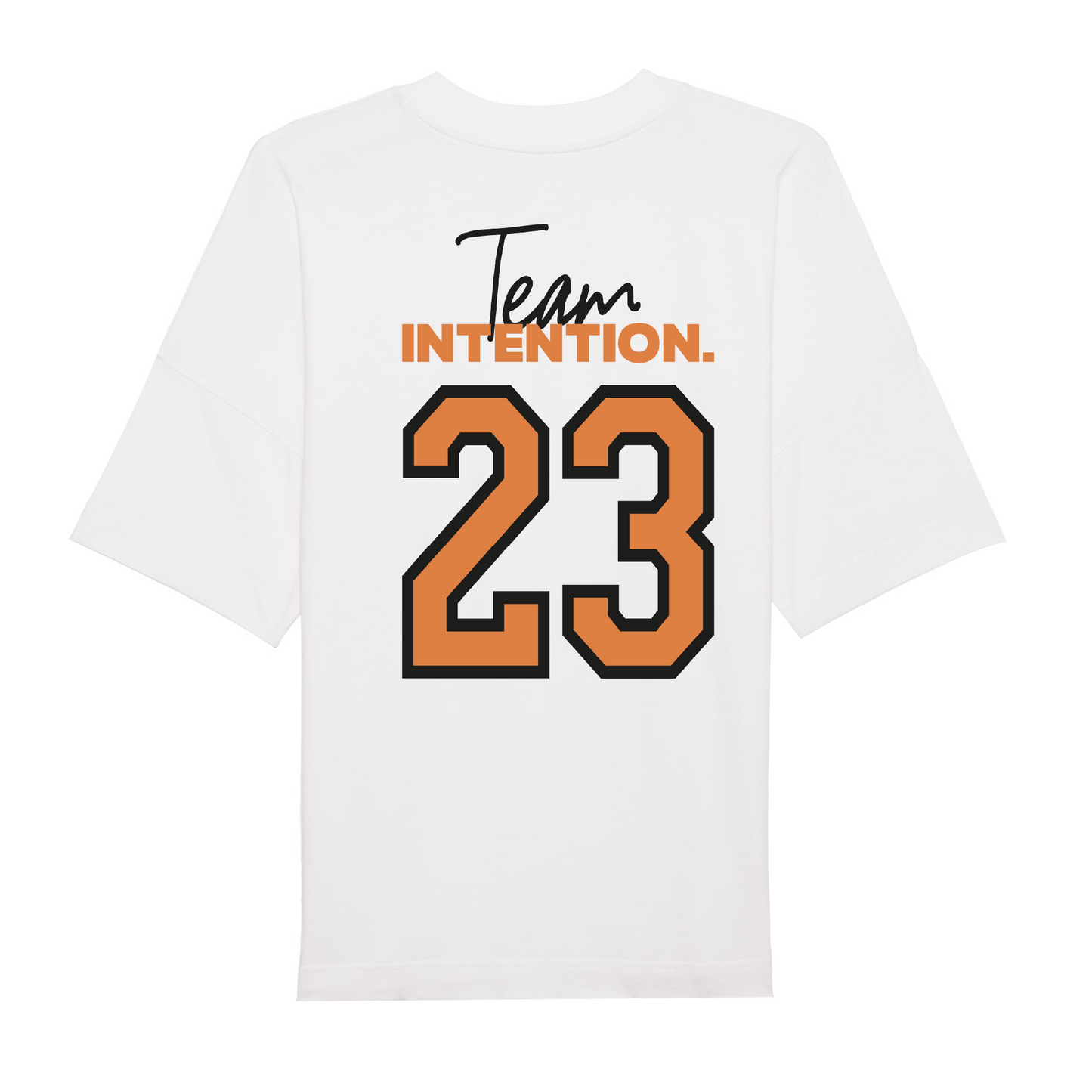 INTENTION. Team 23 Oversized Boxy Tee Style 1