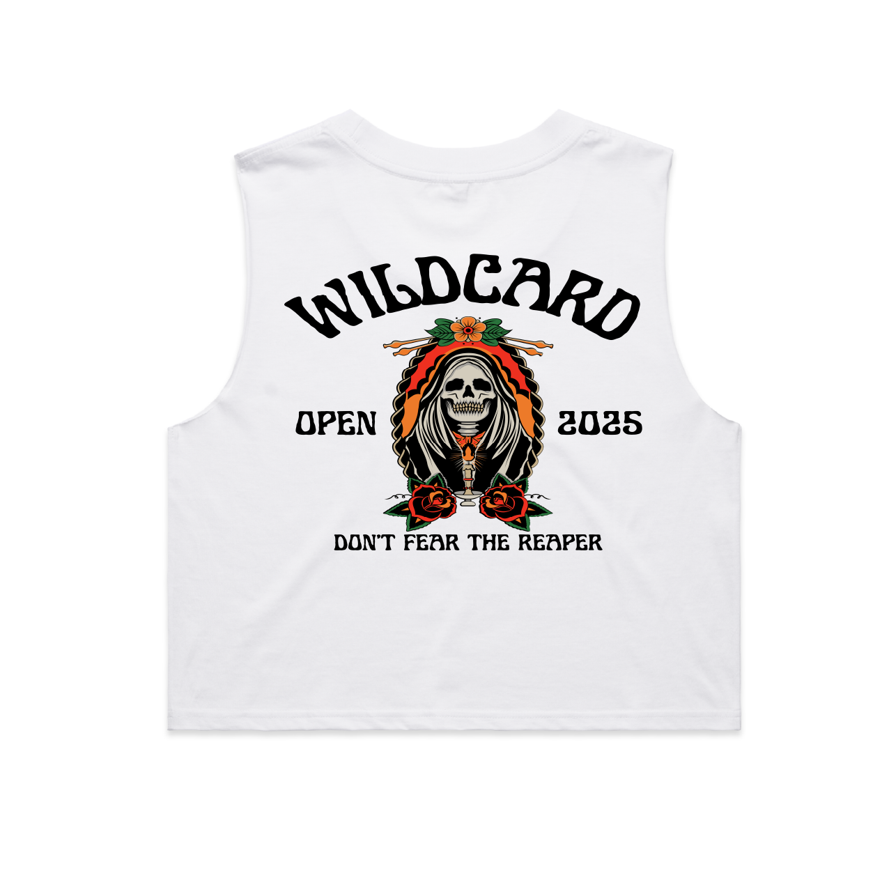 Wildcard Grim Reaper Open '25 Crop Vest