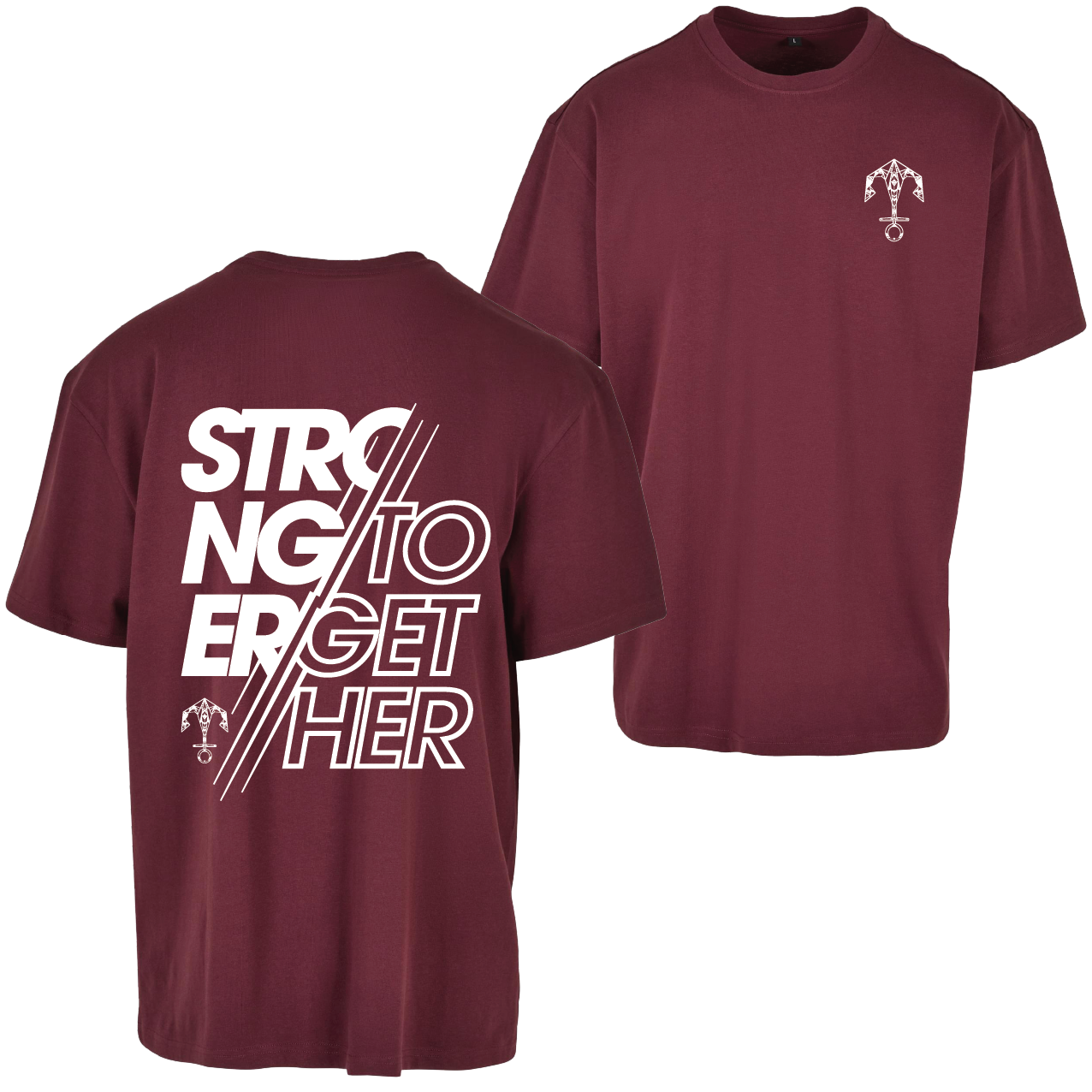 CrossFit Astraea Stronger Together Core Oversize Heavyweight Tee