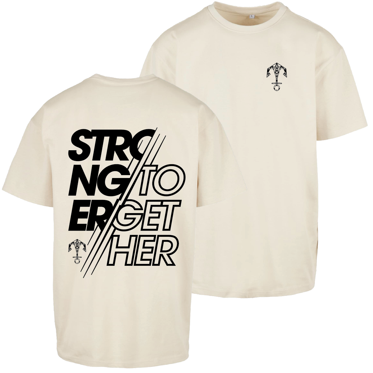 CrossFit Astraea Stronger Together Core Oversize Heavyweight Tee