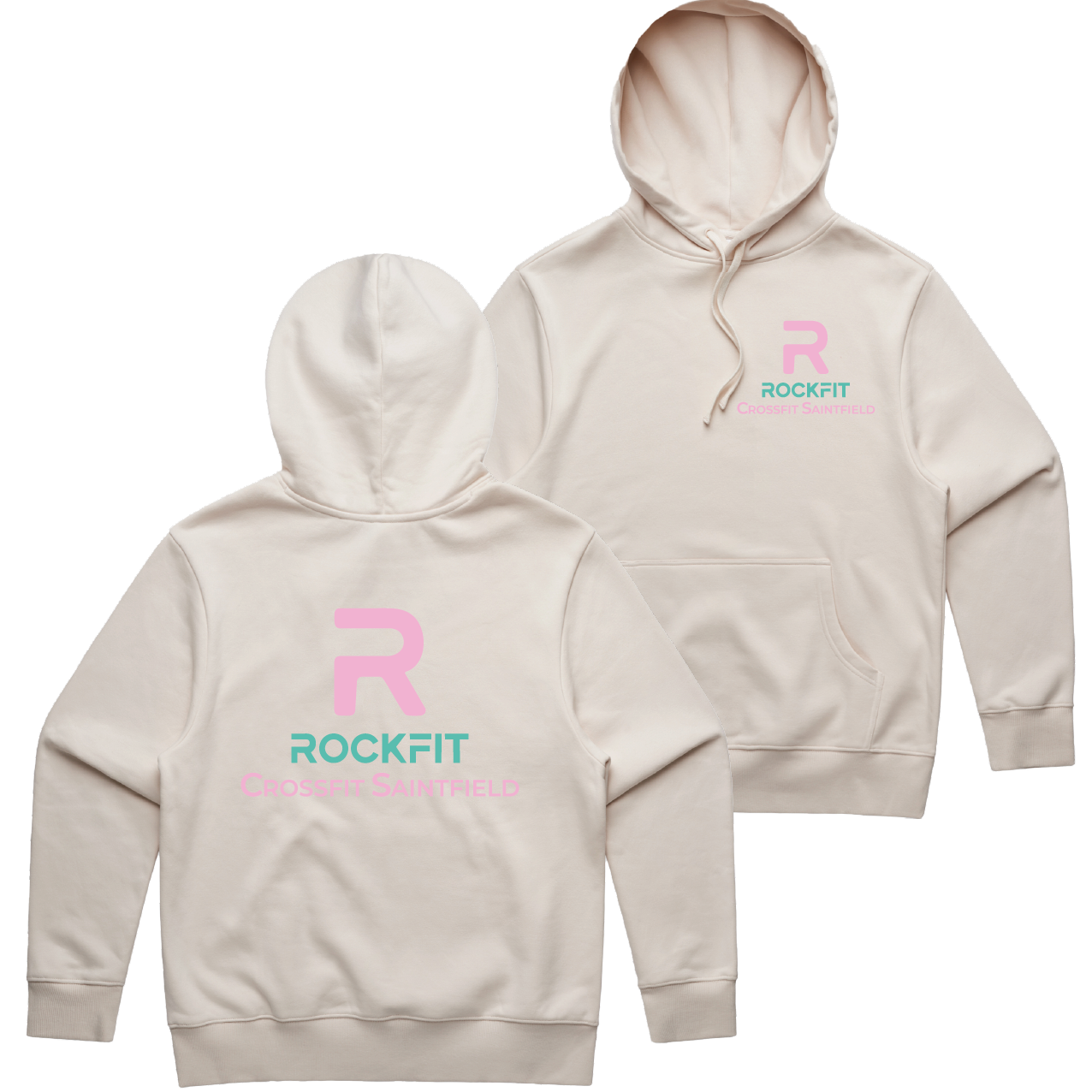 CrossFit Saintfield Staple Pink Oversize Heavyweight Hoodie