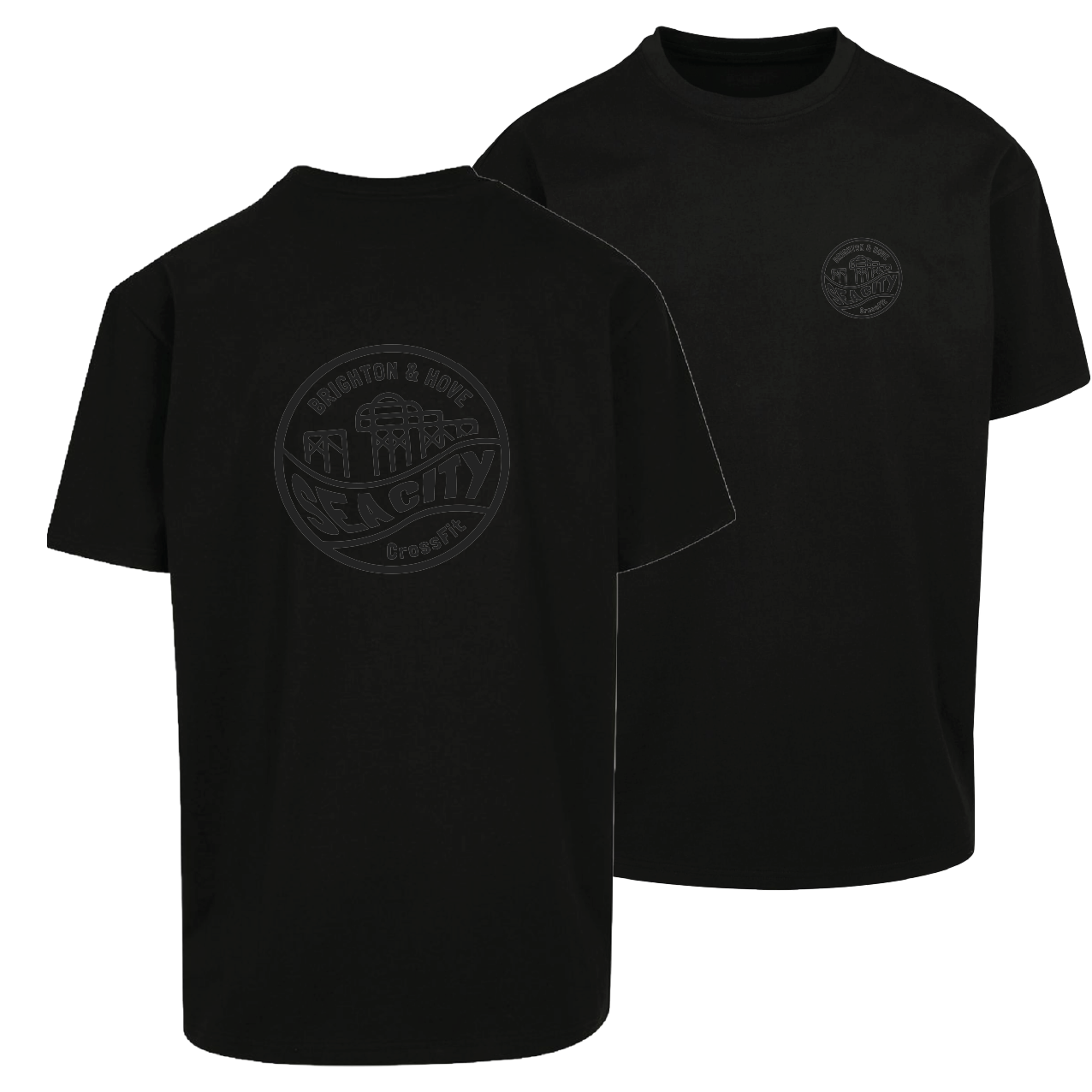Sea City CrossFit Style 2 Core Oversize Tee