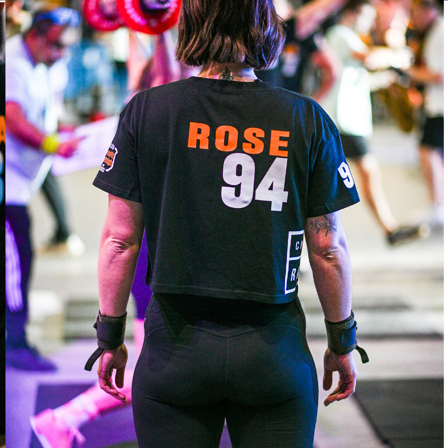 CrossFit Rayleigh Comp Tee Cropped