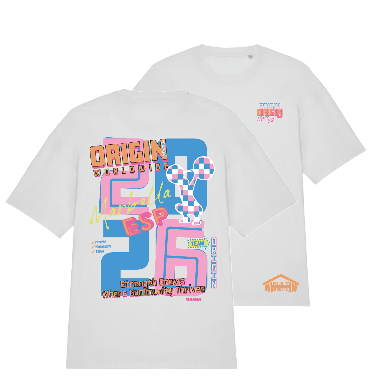 Origin x Built In The Shed Marbella Drift Oversize Tee