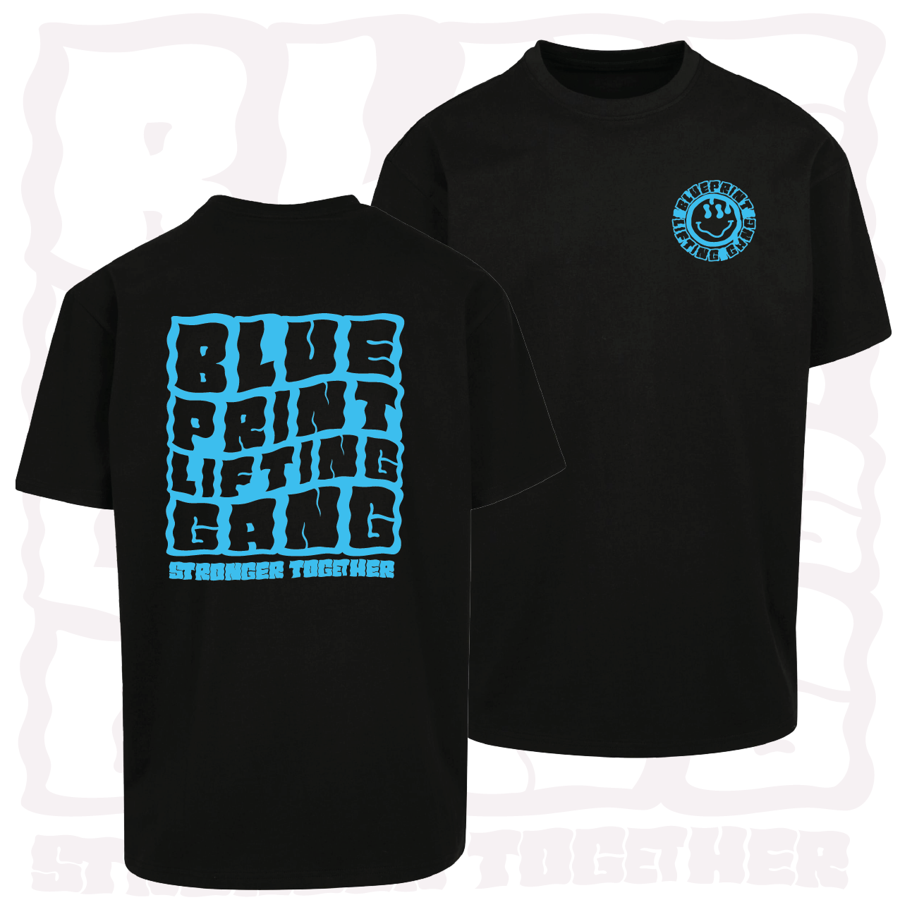 Blueprint Lifting Gang Core Oversize Heavyweight Tee