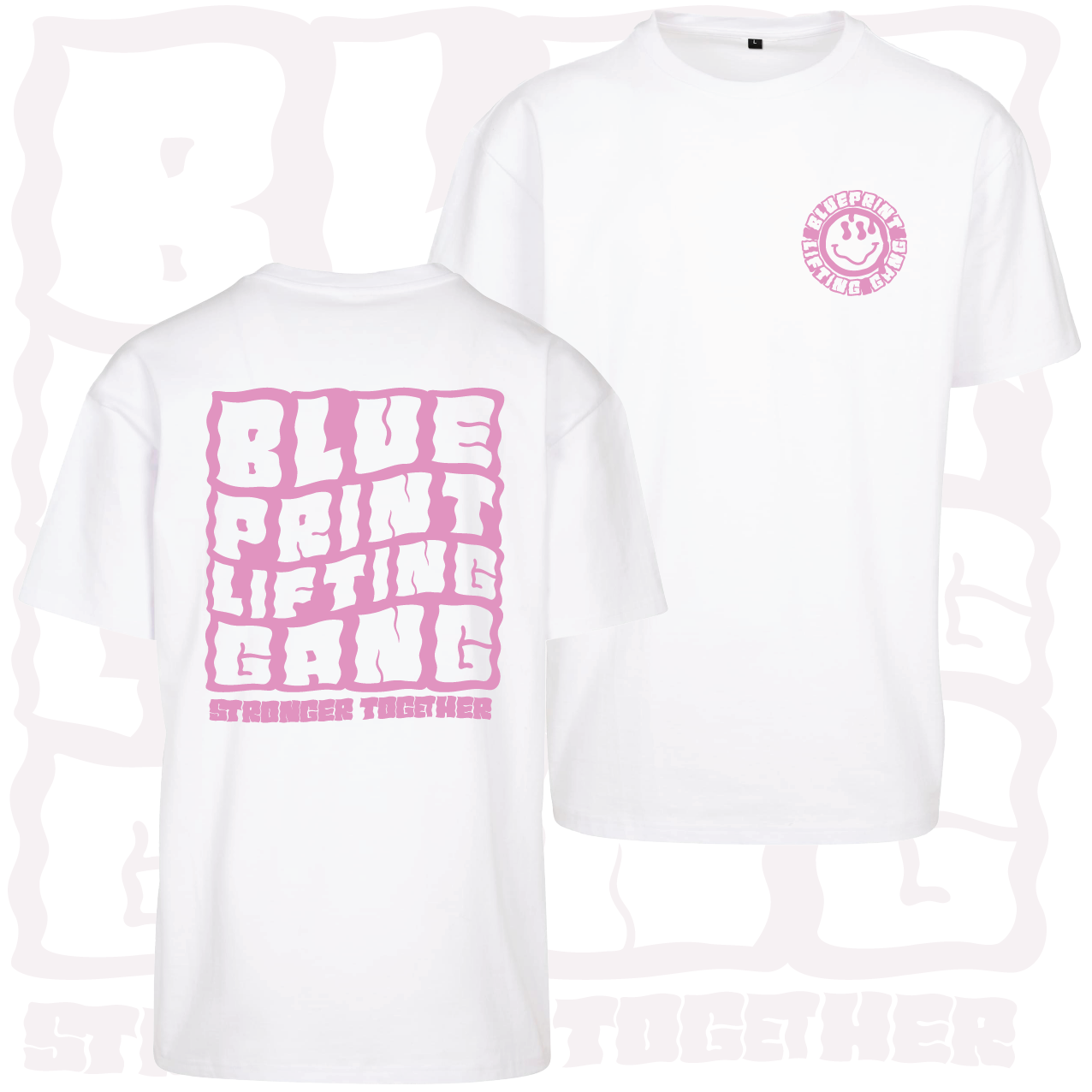Blueprint Lifting Gang Core Oversize Heavyweight Tee