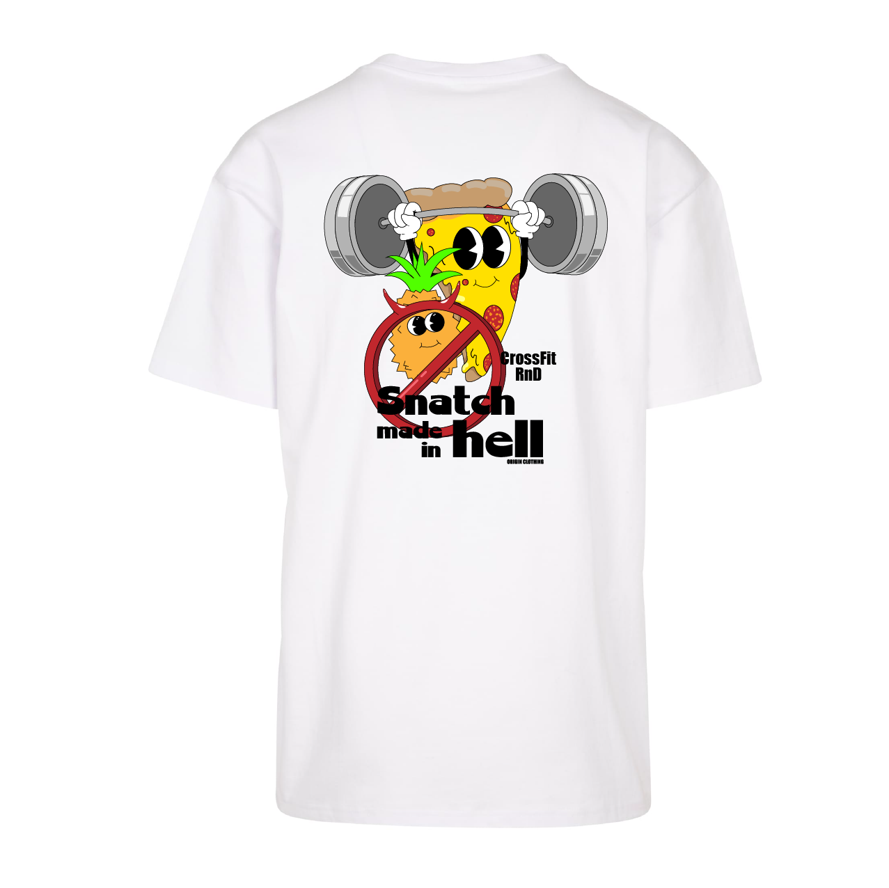 CrossFit RnD Snatch Made in Hell Oversize Tee