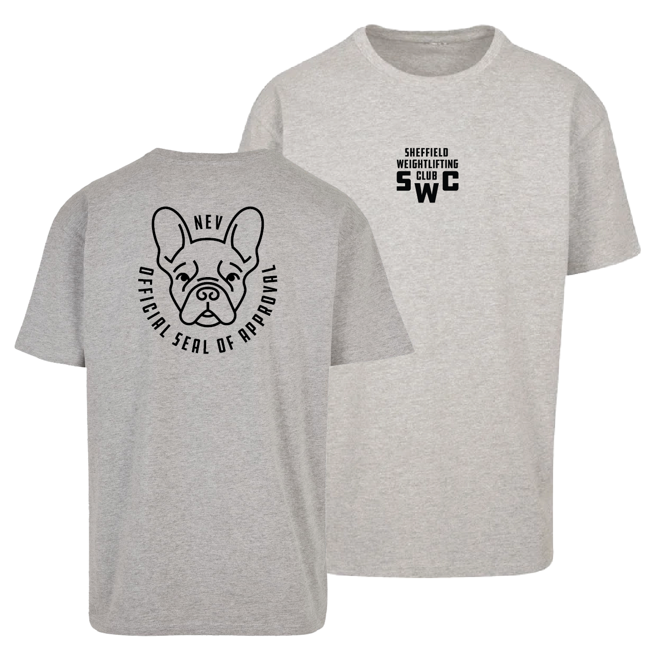 Sheffield Weightlifting Club Nev Core Oversize Tee