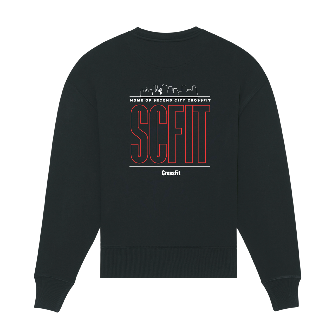 Second City Crossfit Skyline Oversize Sweater