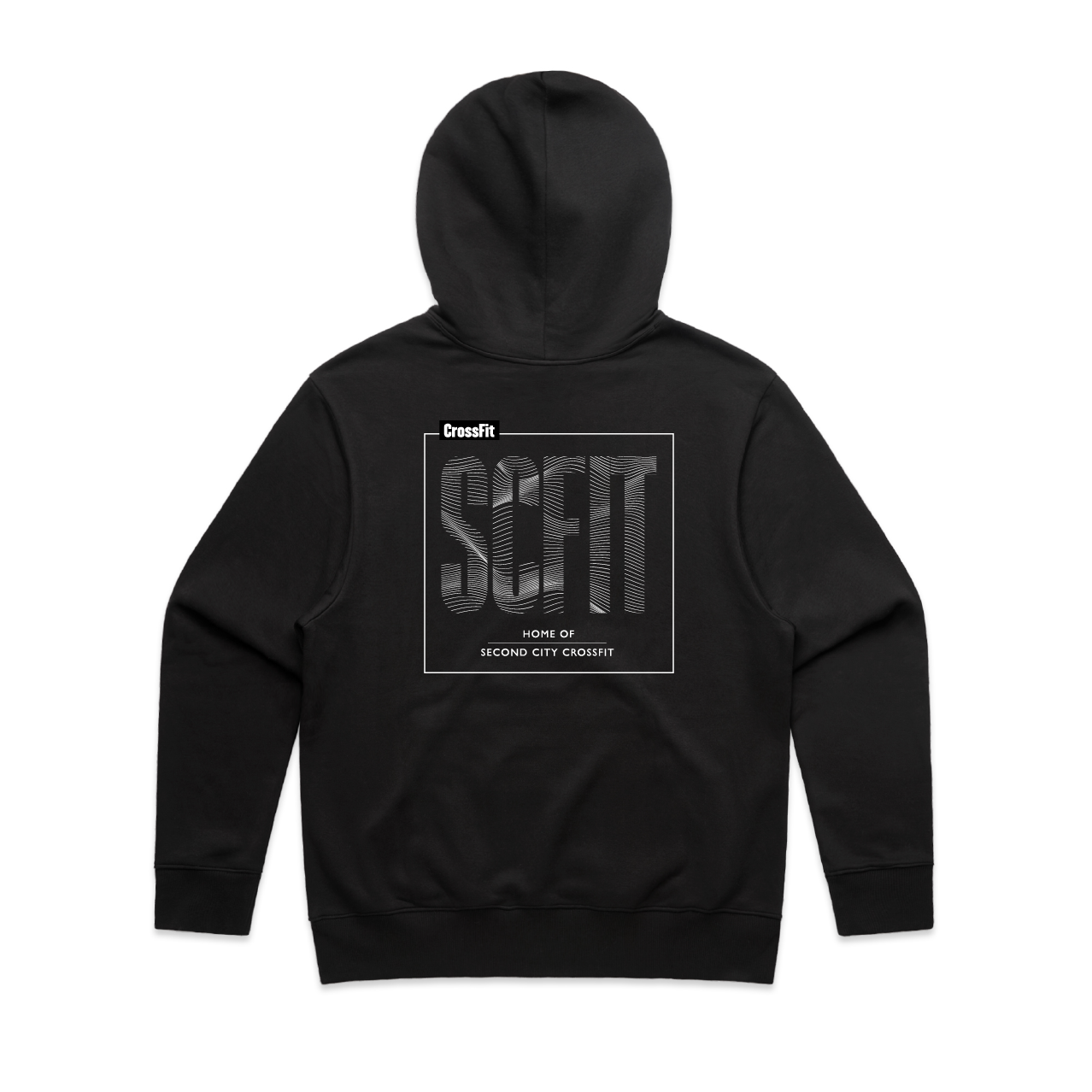 Second City Crossfit Wavy Heavyweight Hoodie