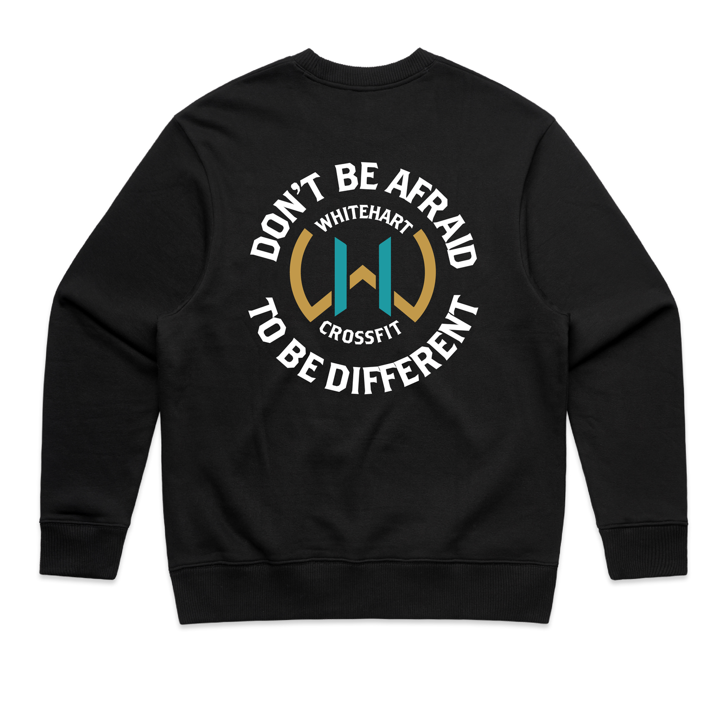 Whitehart Don't Be Afraid To Be Different Heavy Oversize Sweater