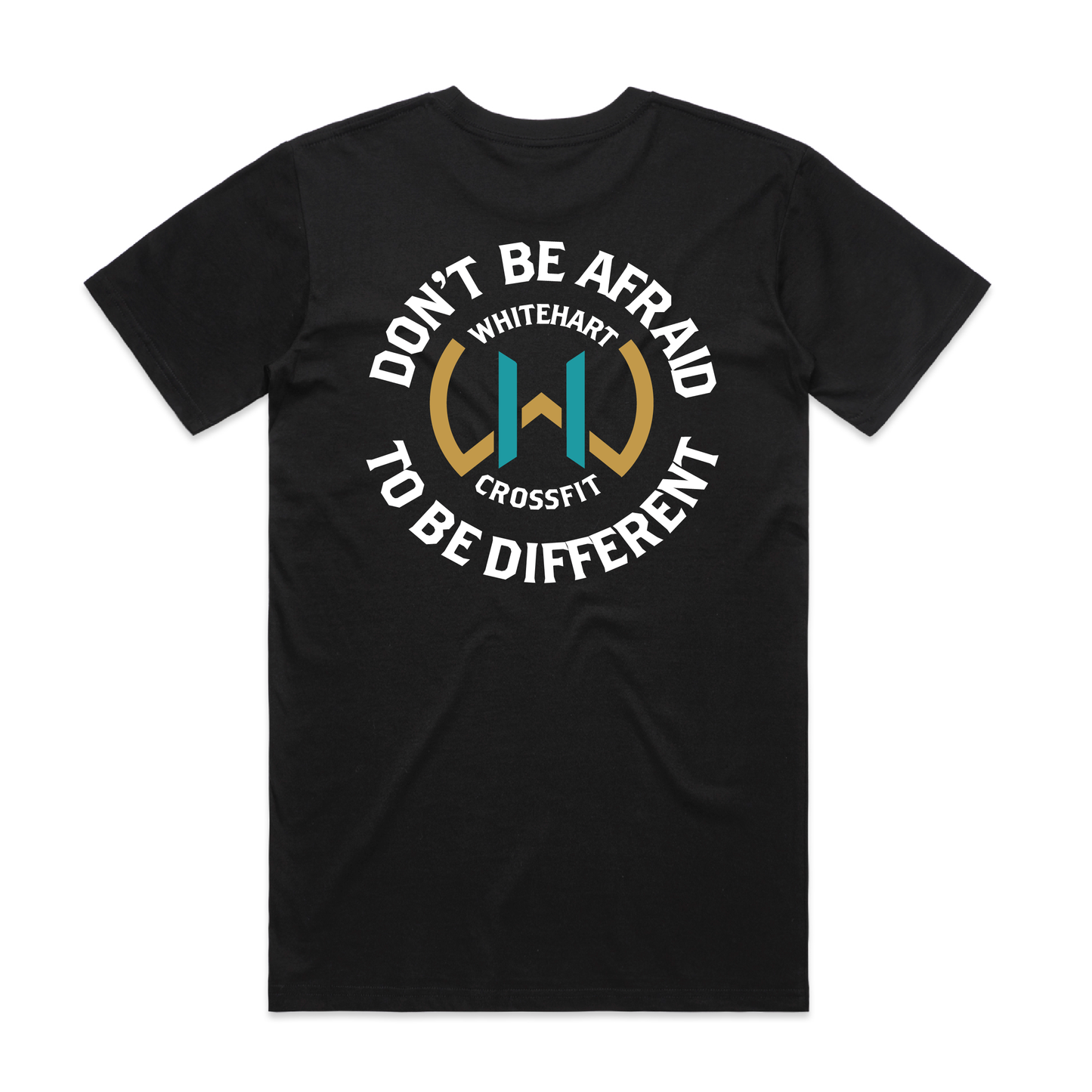 Whitehart Dont Be Afraid To Be Different Classic Fit Tee