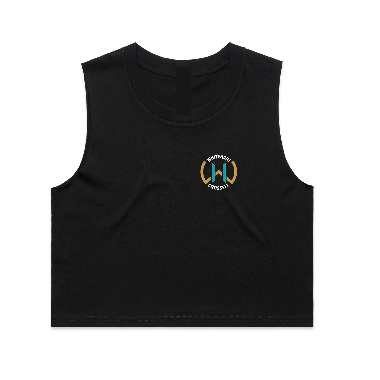 Whitehart Don't Be Afraid To Be Different Ladies Crop Tank