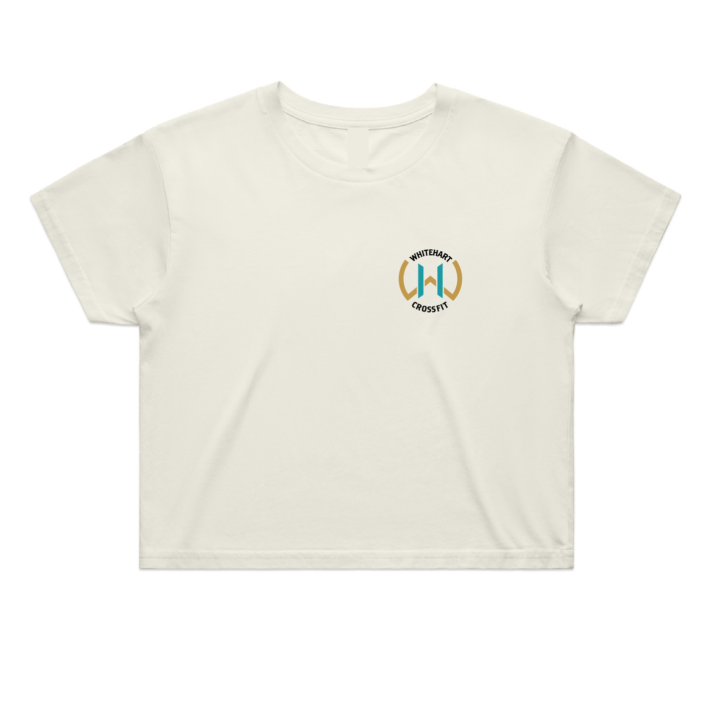 Whitehart Don't Be Afraid To Be Different Crop Tee
