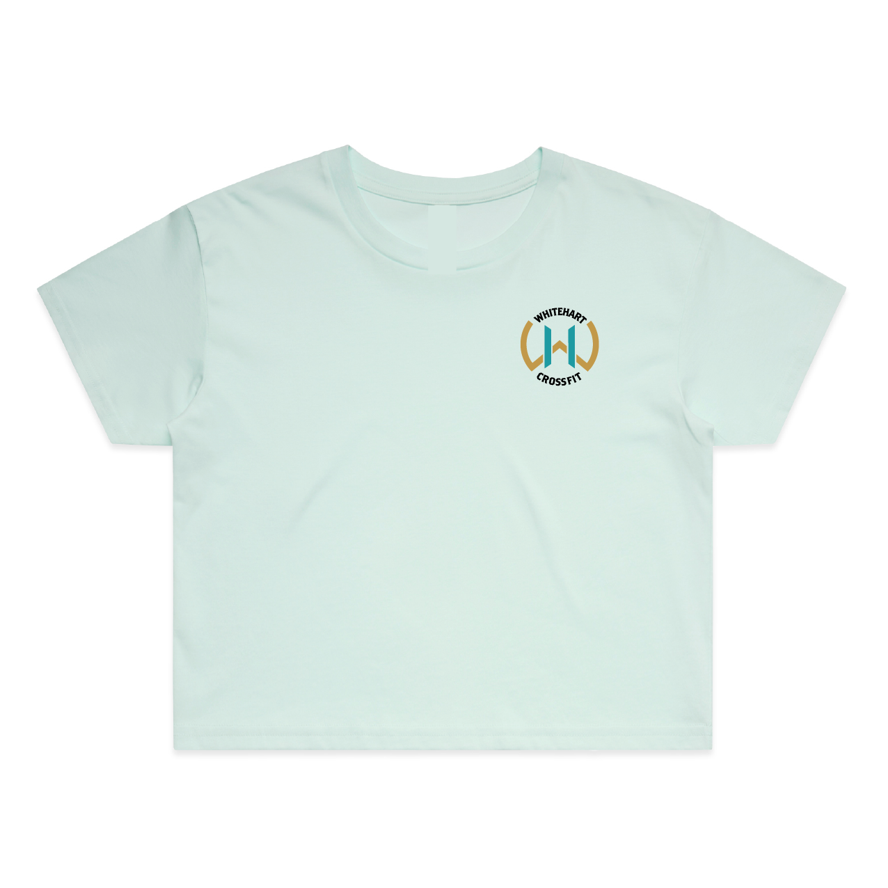 Whitehart Don't Be Afraid To Be Different Crop Tee