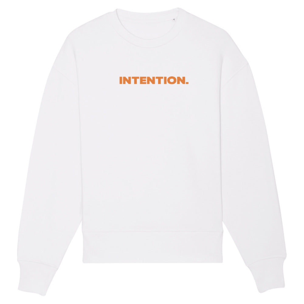 INTENTION. Oversized 'Train with Intention' Sweater