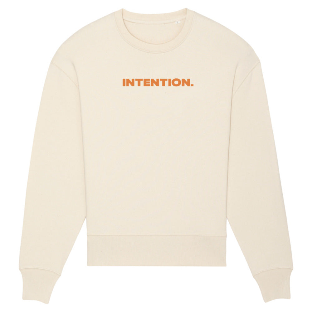 INTENTION. Oversized 'Train with Intention' Sweater