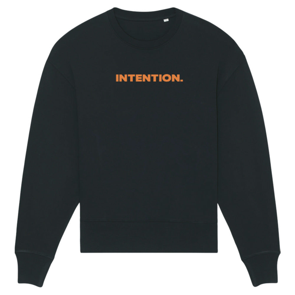 INTENTION. Oversized 'Train with Intention' Sweater