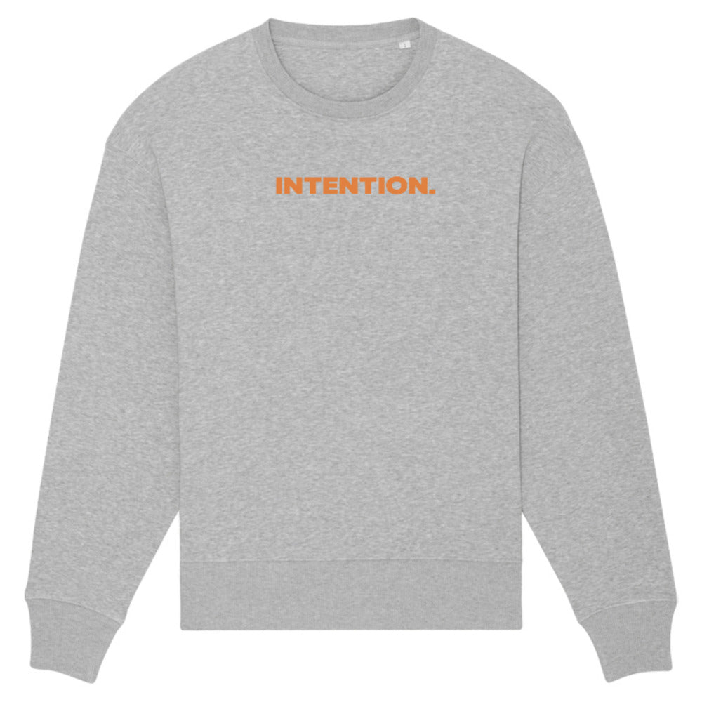 INTENTION. Oversized 'Train with Intention' Sweater