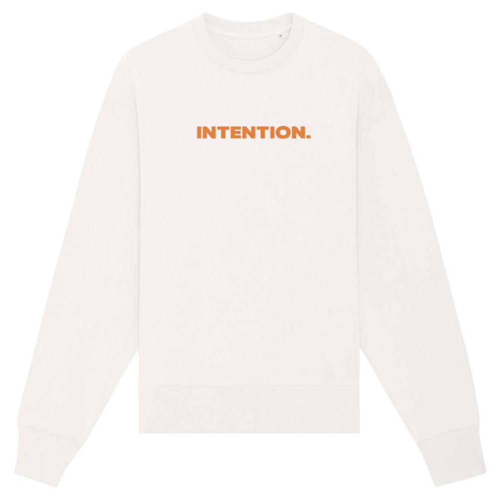 INTENTION. Oversized 'Train with Intention' Sweater