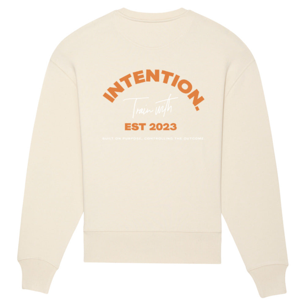 INTENTION. Oversized 'Train with Intention' Sweater
