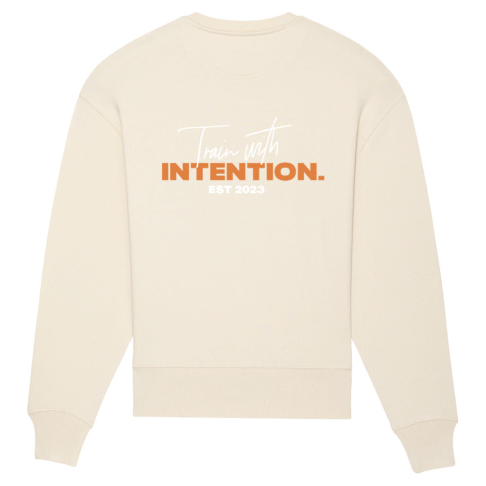 INTENTION. Oversized 'Train with Intention' Sweater