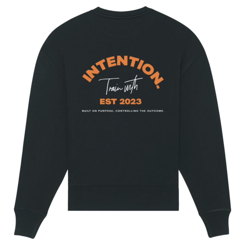 INTENTION. Oversized 'Train with Intention' Sweater