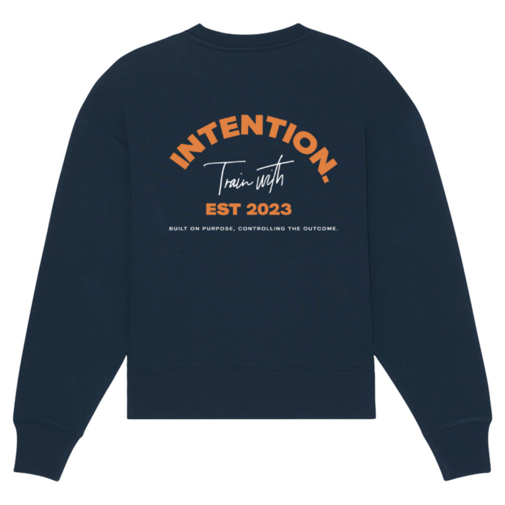 INTENTION. Oversized 'Train with Intention' Sweater