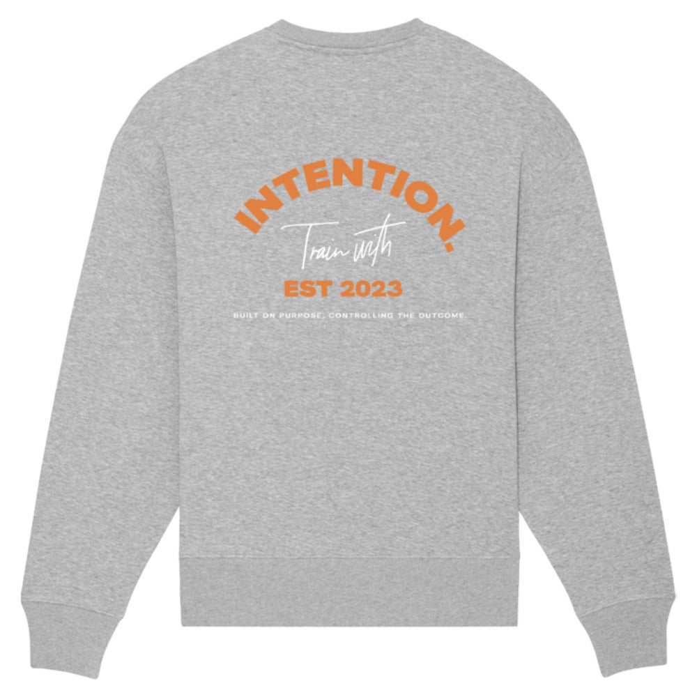 INTENTION. Oversized 'Train with Intention' Sweater