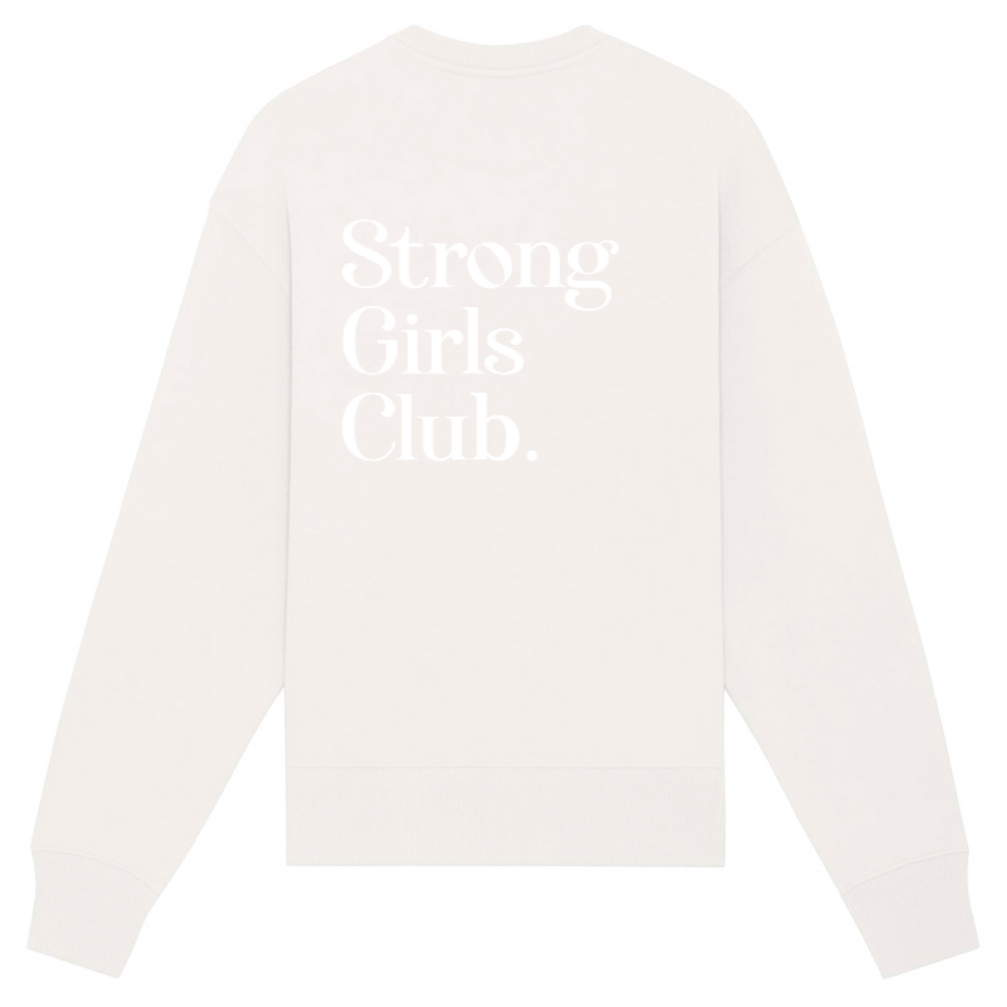 Holly Tsang Holmes Fitness 'Strong Girls Club' Oversized Sweater