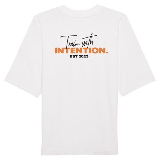 INTENTION. Oversized 'Train with Intention' Tee