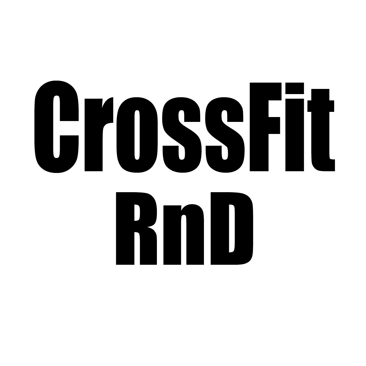 CrossFit RnD