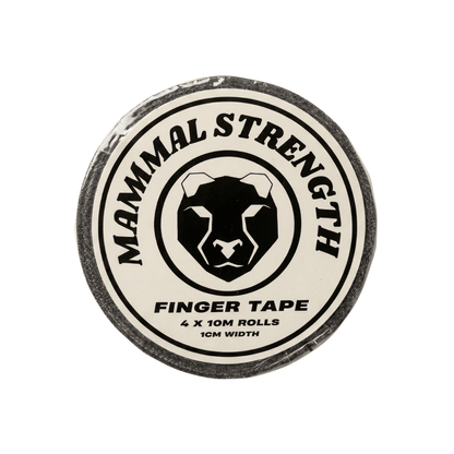 Finger Tape - Zinc Oxide BJJ Tape - 4 Pack (10M x 1cm)