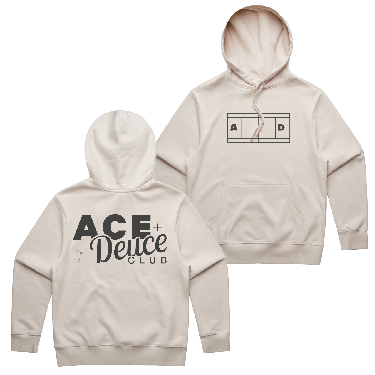 Ace + Deuce Staple Oversize Hoodie